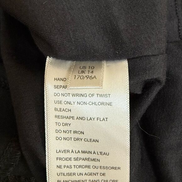 FREE PEOPLE FRIDA RUFFLE BLACK STRAPLESS SEQUIN MINI DRESS sz 2 NWT - Picture 9 of 10